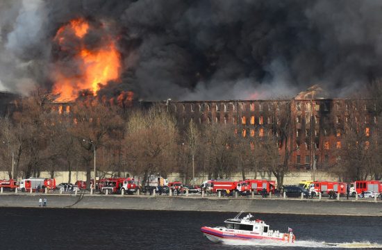 Sankt Peterburg, požar, Rusija