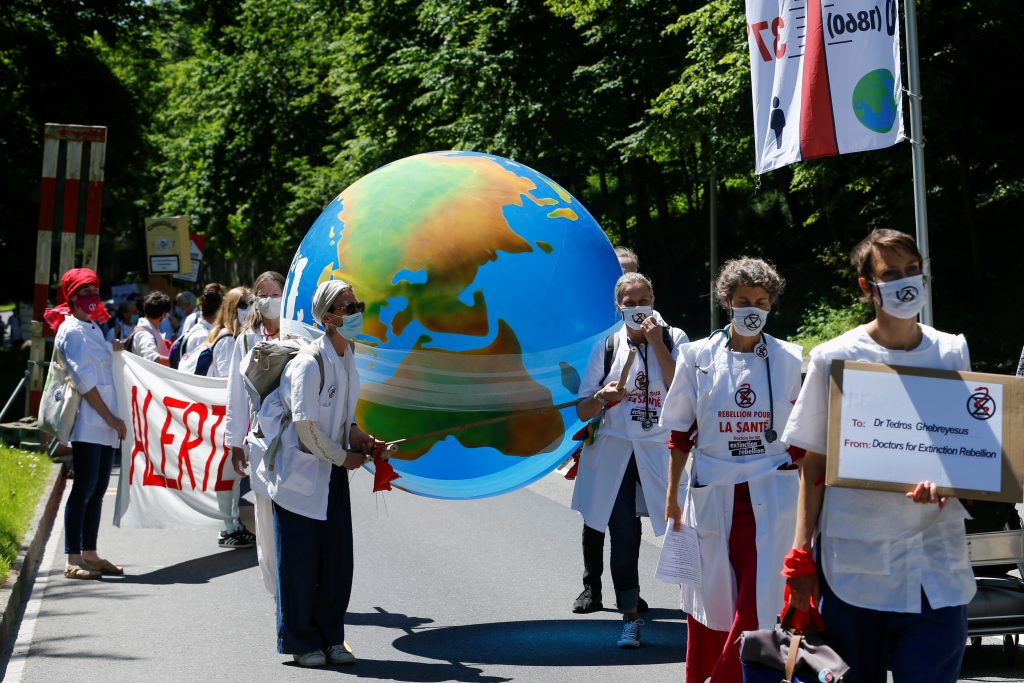 prosvjed, svjetska zdravstvena organizacija, okoliš