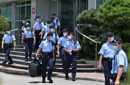 HONG KONG, policija, kineska policija