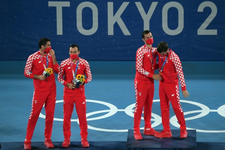 Nikola Mektić, Mate Pavić, Ivan Dodig, Marin Čilić, medalje, Olimpijske igre, Tokyo