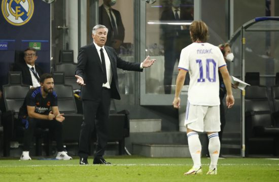 Luka Modrić, Carlo Ancelotti, Real Madrid