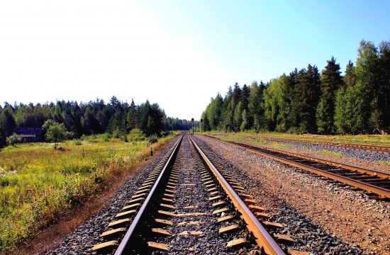 pruga, tračnice, vlak, željeznica, vožnja vlakom