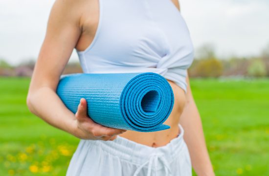 vježba, vježbanje, trening, podmetač za jogu, prostirka, joga